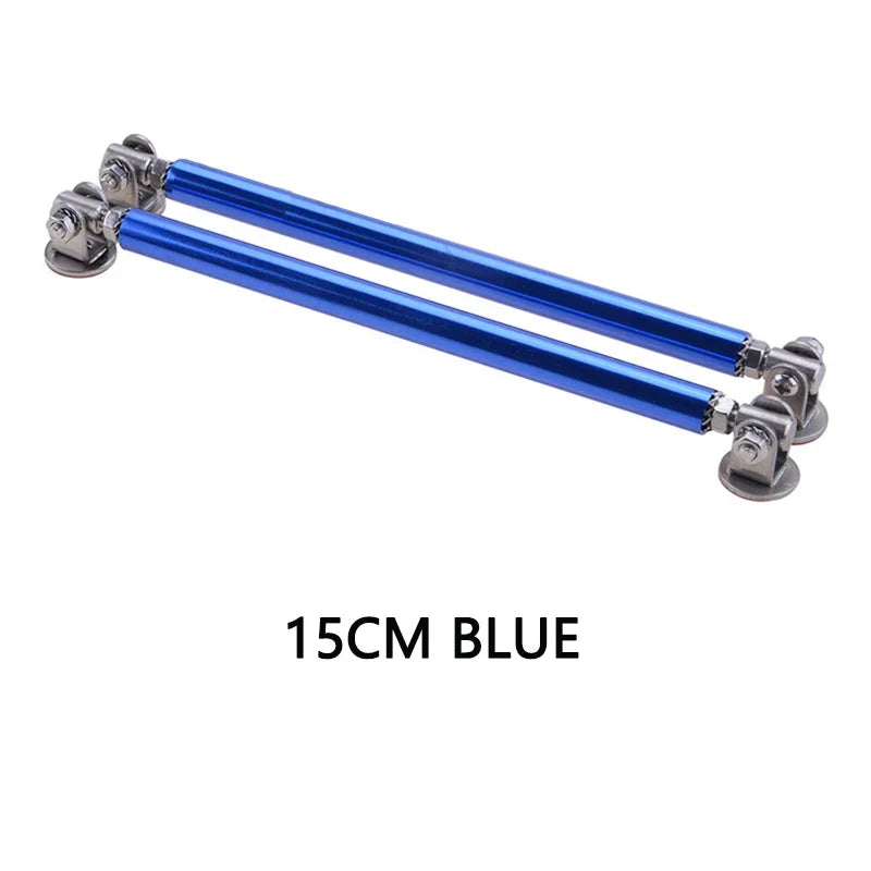 Universal Adjustable Bumper Lip Splitter Rods for Car Front & Rear