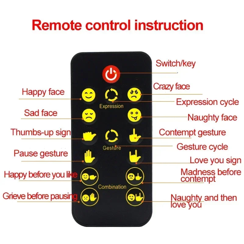 Car LED Emoji Light with Remote Control