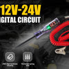 Automotive Digital Circuit Tester 6V-72V with LED Polarity Detection