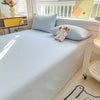 Organic Cotton Percale Bed Sheet Set with Pillowcases