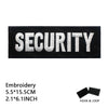 Reflective IR Security Patch with Hook & Loop Backing