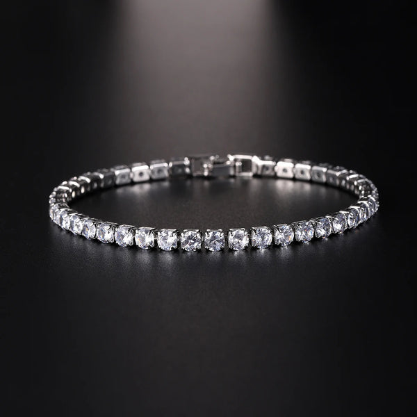 Iced-Out Cubic Zirconia Tennisarmband