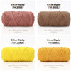 Elastic T-Shirt Yarn for Crochet and Knitting (2-Pack, 50m Each)