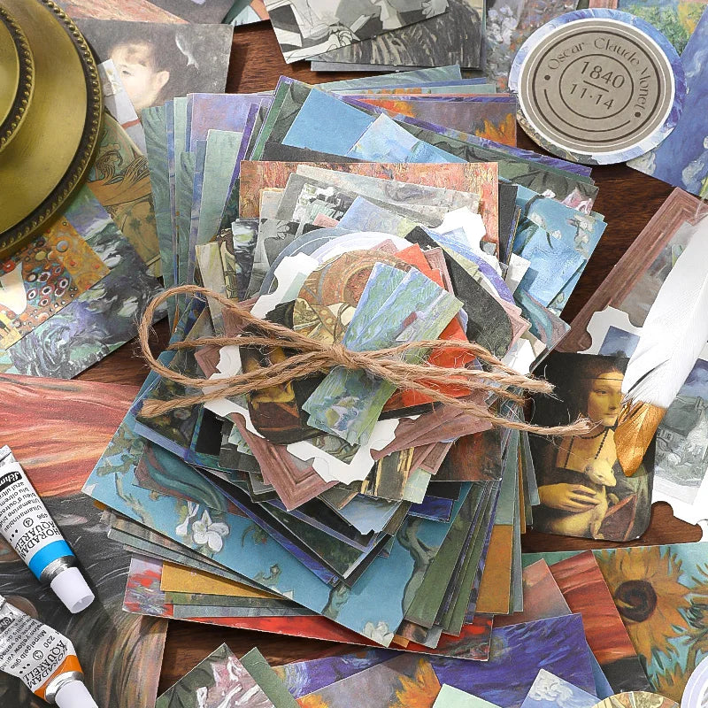 Vintage Scrapbook Paper Kit