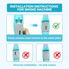 Interactive Smoke Bubble Wand with LED Lights