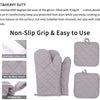 Heat Resistant Kitchen Gloves – 4-Piece Set for Baking, Grilling & Cooking