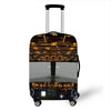 Elastic Aircraft Print Luggage Protector Cover