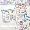 Kawaii Laser Sticker Pack for Scrapbooking and DIY Crafts