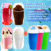 Portable DIY Slushy Maker Cup with Lid and Straw