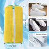 Mesh Shoe Wash Bag with Soft Fluff Lining