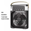 3-in-1 Portable USB Fan, Humidifier & Night Light