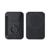 Slim Magnetic Wallet Case with Ring Stand
