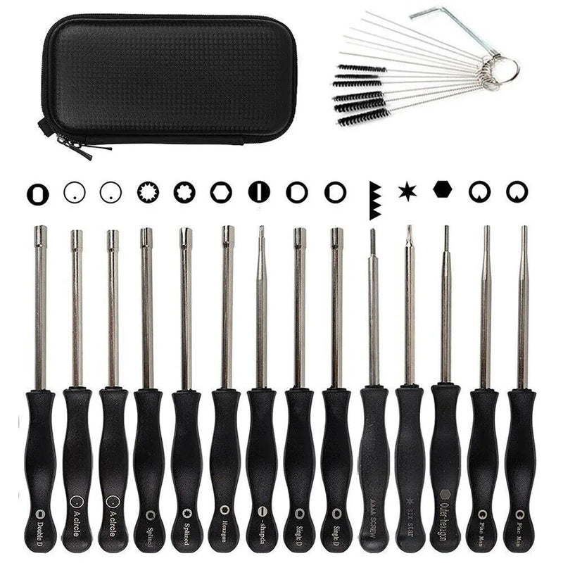 14-Piece Carburetor Adjustment Tool Kit
