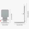 Adjustable Universal Desktop Phone and Tablet Stand