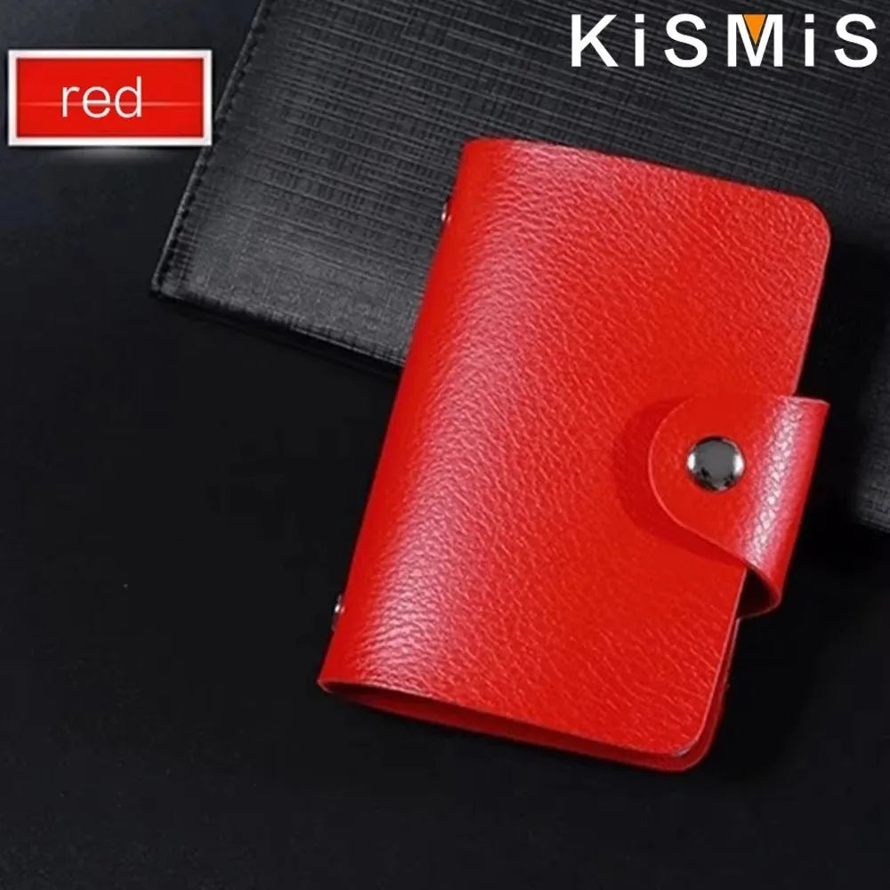 RFID-Blockierendes Leder-Karten-Wallet
