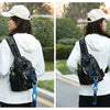 Waterproof Crossbody Fishing Gear Bag with Rod Holder