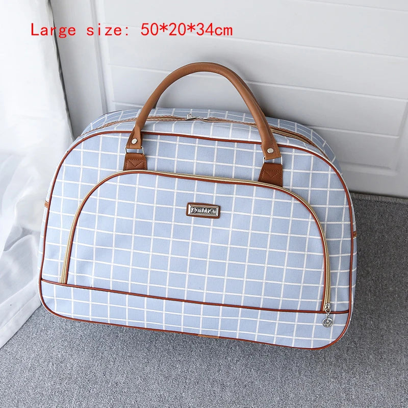 Floral Print Travel Duffle Bag for Women