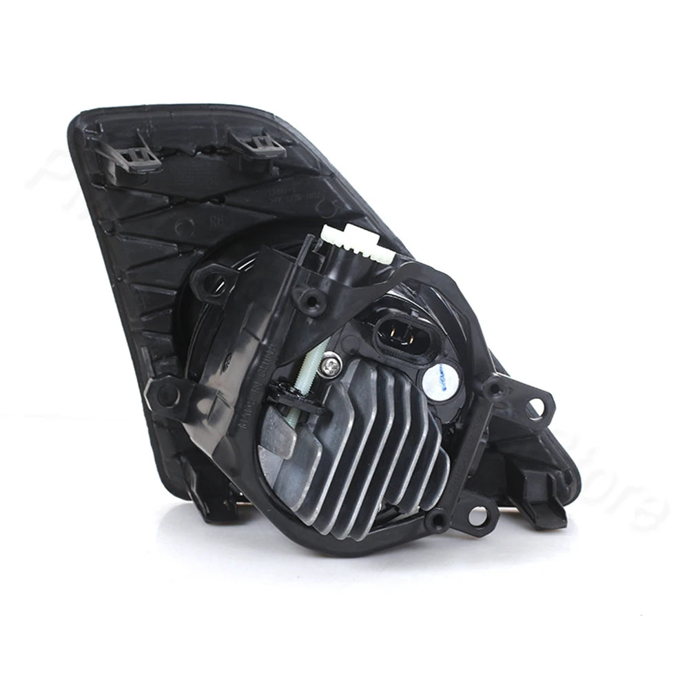 Black LED front fog light grilles for Lexus GS350 and GS450h F Sport vehicles.