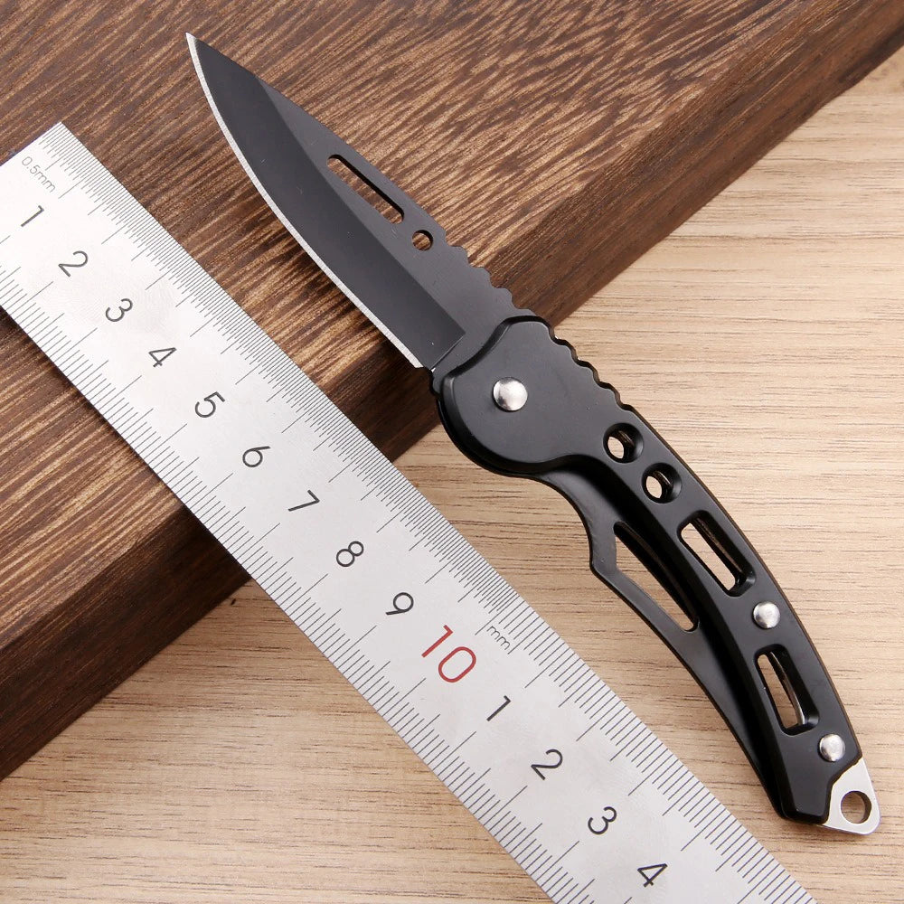 Compact Stainless Steel Folding Knife for Outdoor Adventures