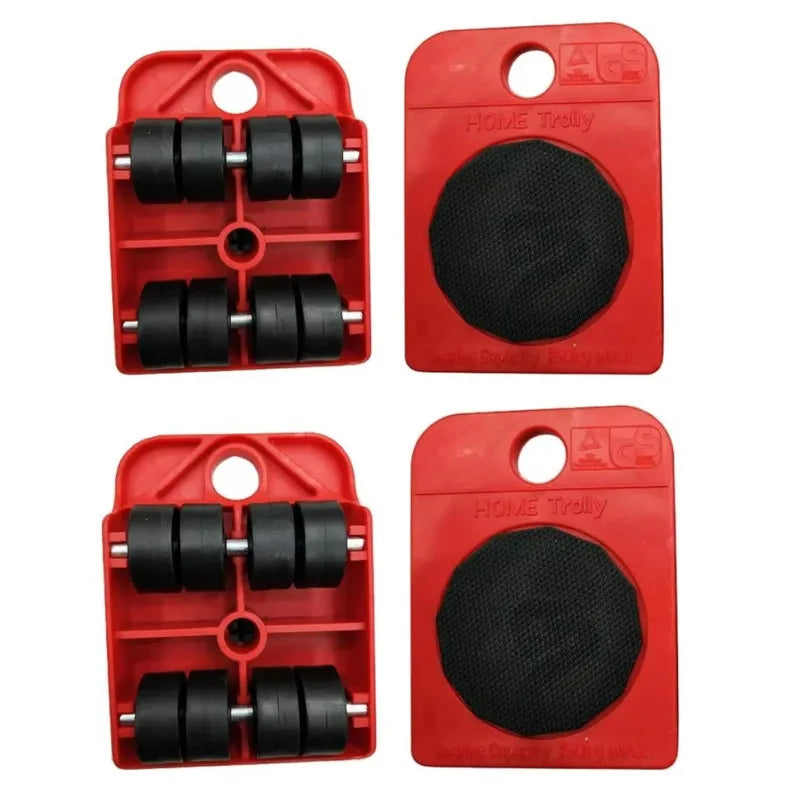 Heavy Furniture Moving Wheel Set with 360° Swivel Casters