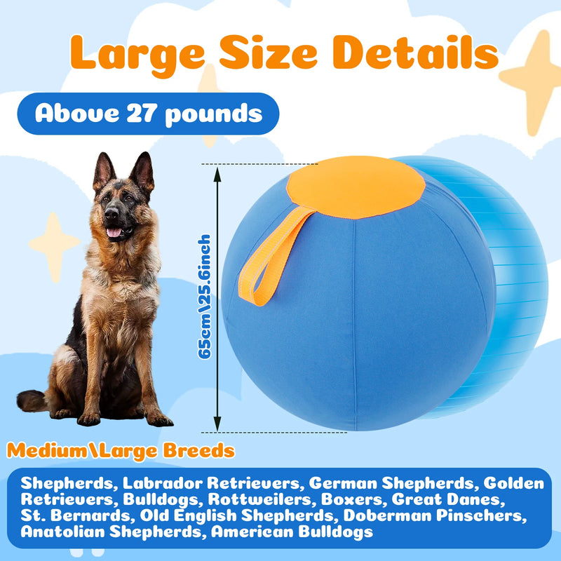 Interactive Dog Herding Ball with Handle