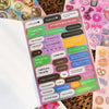 Happiness Series Sticker Book – 750+ Assorted Designs for Journaling & Scrapbooking