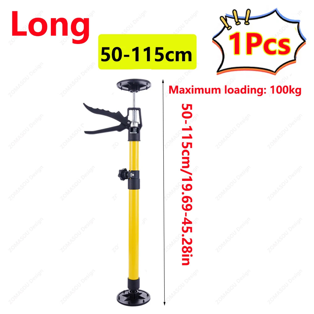 Adjustable Telescopic Support Rod for Drywall, Cabinets & Door Installation