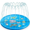 Inflatable Round Water Splash Mat for Kids