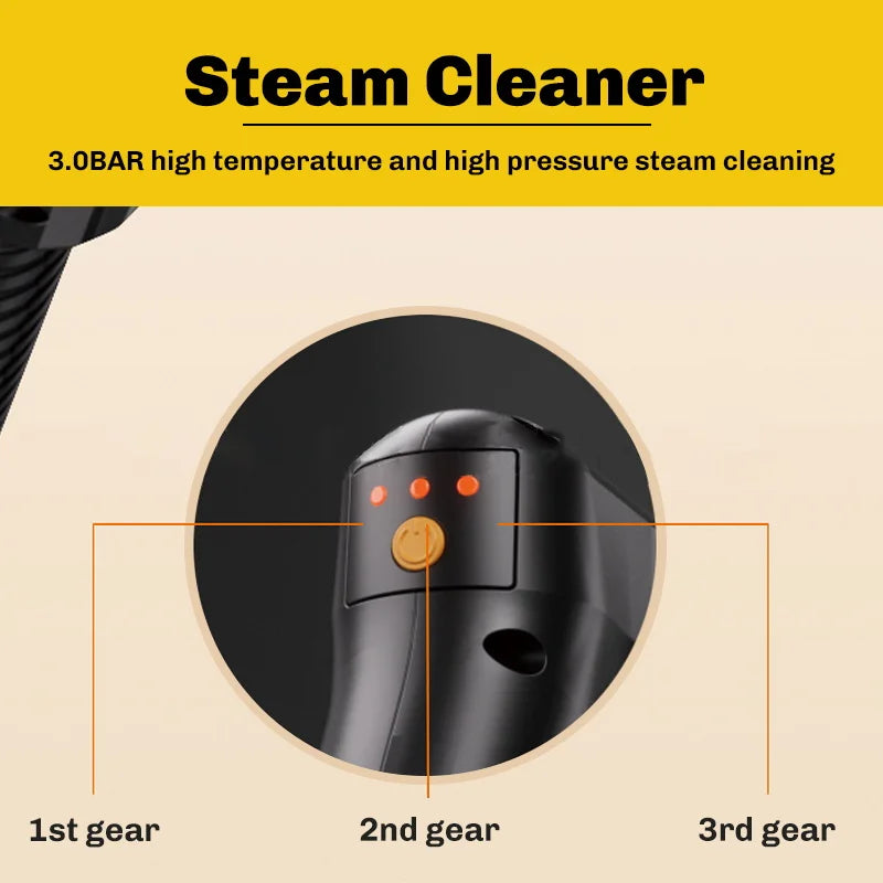Handheld Steam Cleaner for Home & Car