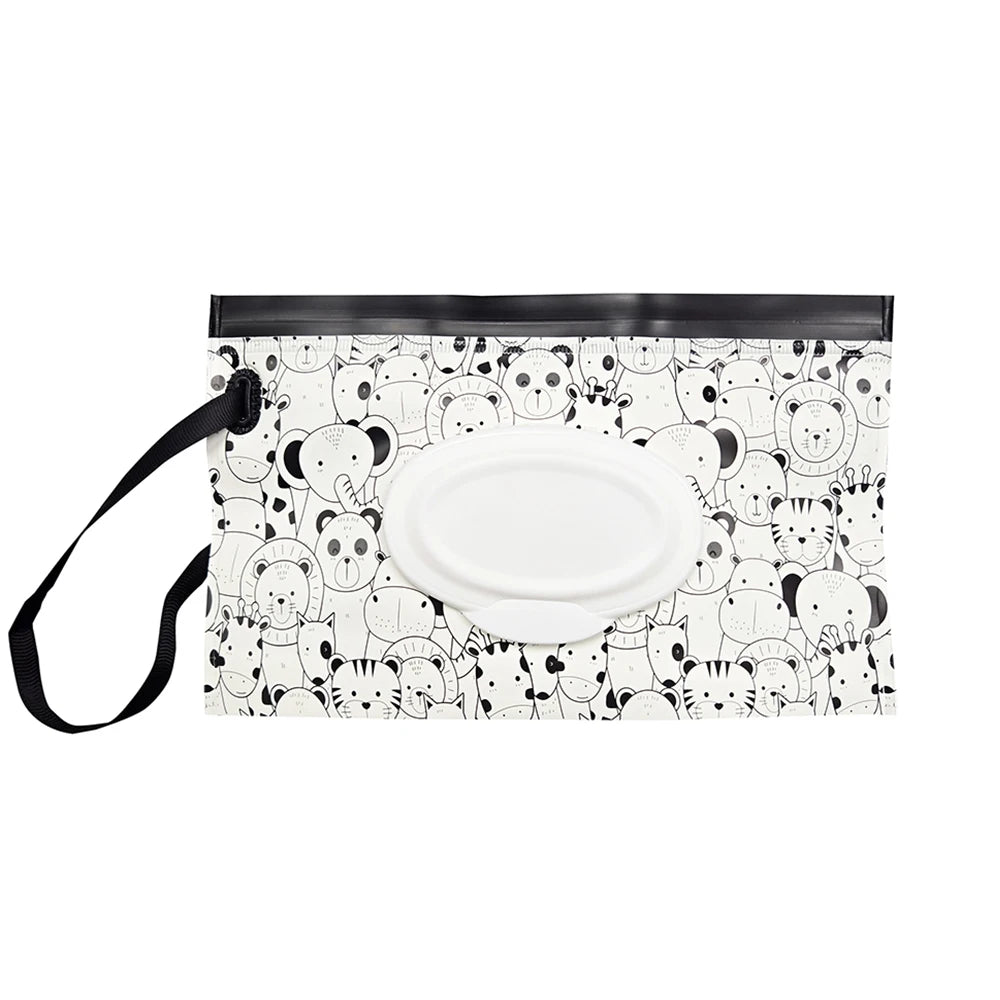 EVA Flip-Top Wet Wipes Pouch for Baby Strollers