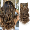 Ensemble d'Extensions de Cheveux Clip-In Premium