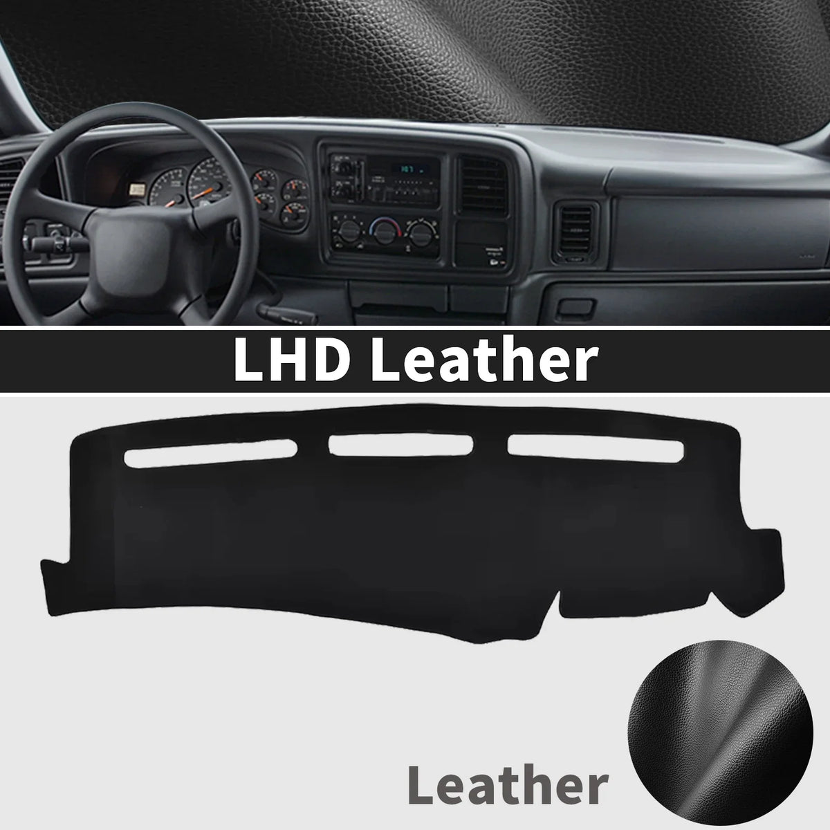 Custom Fit Dash Cover for Chevrolet Silverado 1999-2006