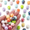 AB Color Acrylic Round Beads for Jewelry Making