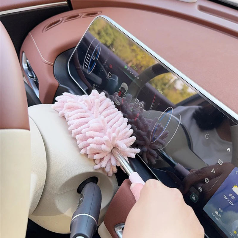Extendable Bendable Microfiber Car Duster Brush