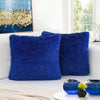Luxury Faux Fur Throw Pillow Covers (Set of 2)