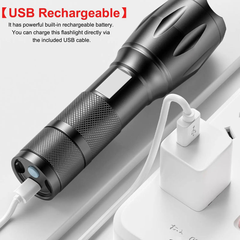 4-in-1 LED-Taschenlampe mit Farbwechsel
