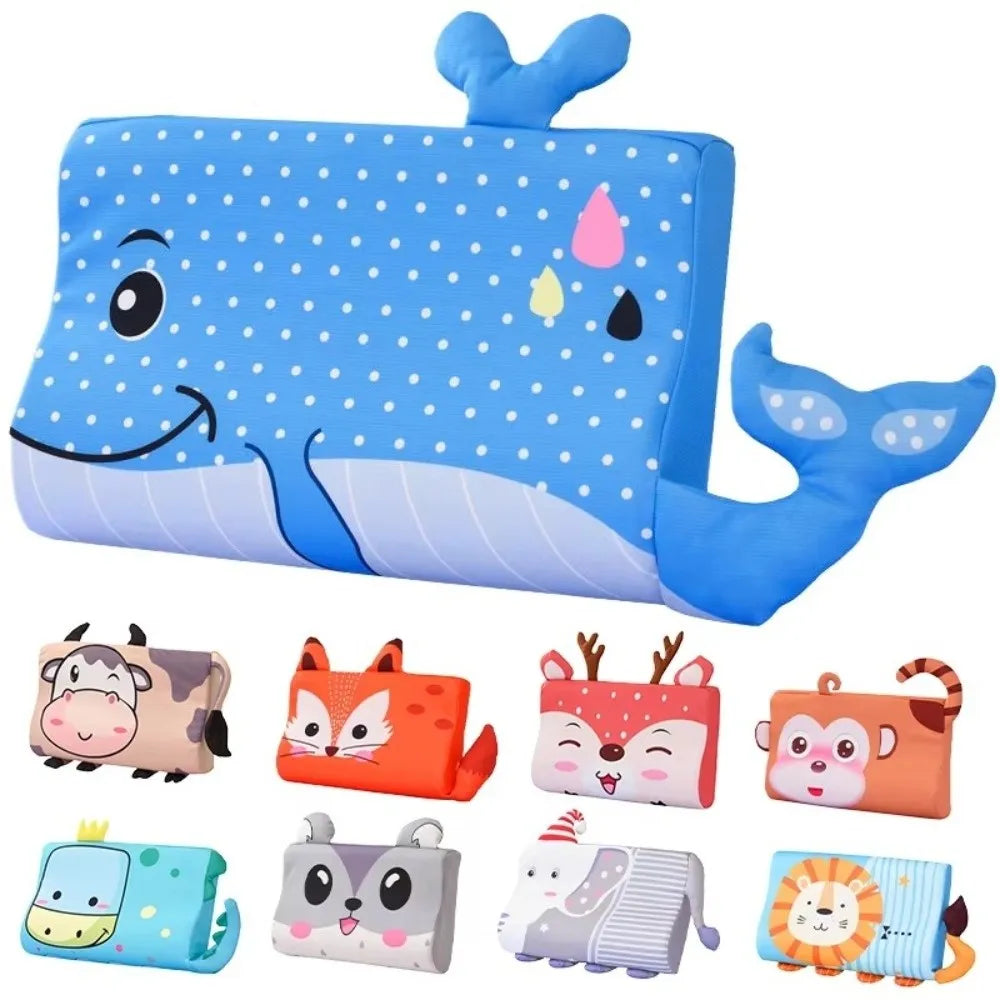 Memory Foam Toddler Pillow with Washable Cover