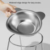 Elevated 15° Tilted Cat Food Bowl with Stainless Steel Insert