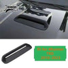 Black carbon fiber trim kit for Toyota 4Runner, designed for model years 2010-2023.