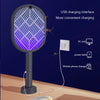 2-in-1 Electric Mosquito Swatter with UV Light