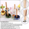 Natural Wooden Wick Candle Wicks for DIY Aromatherapy