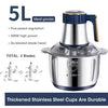 5L Electric Meat Grinder & Food Processor