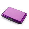 Slim RFID-Blocking Aluminum Card Holder