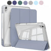 Crystal Clear iPad Case with Built-in Pencil Holder