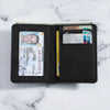 Slim Leather Card Holder Wallet