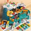 Dinosaur Race Track Playset with Rolling Car Ramp