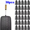 A set of 30 rubber nails used for tubeless tire puncture repair, shown next to a tire.