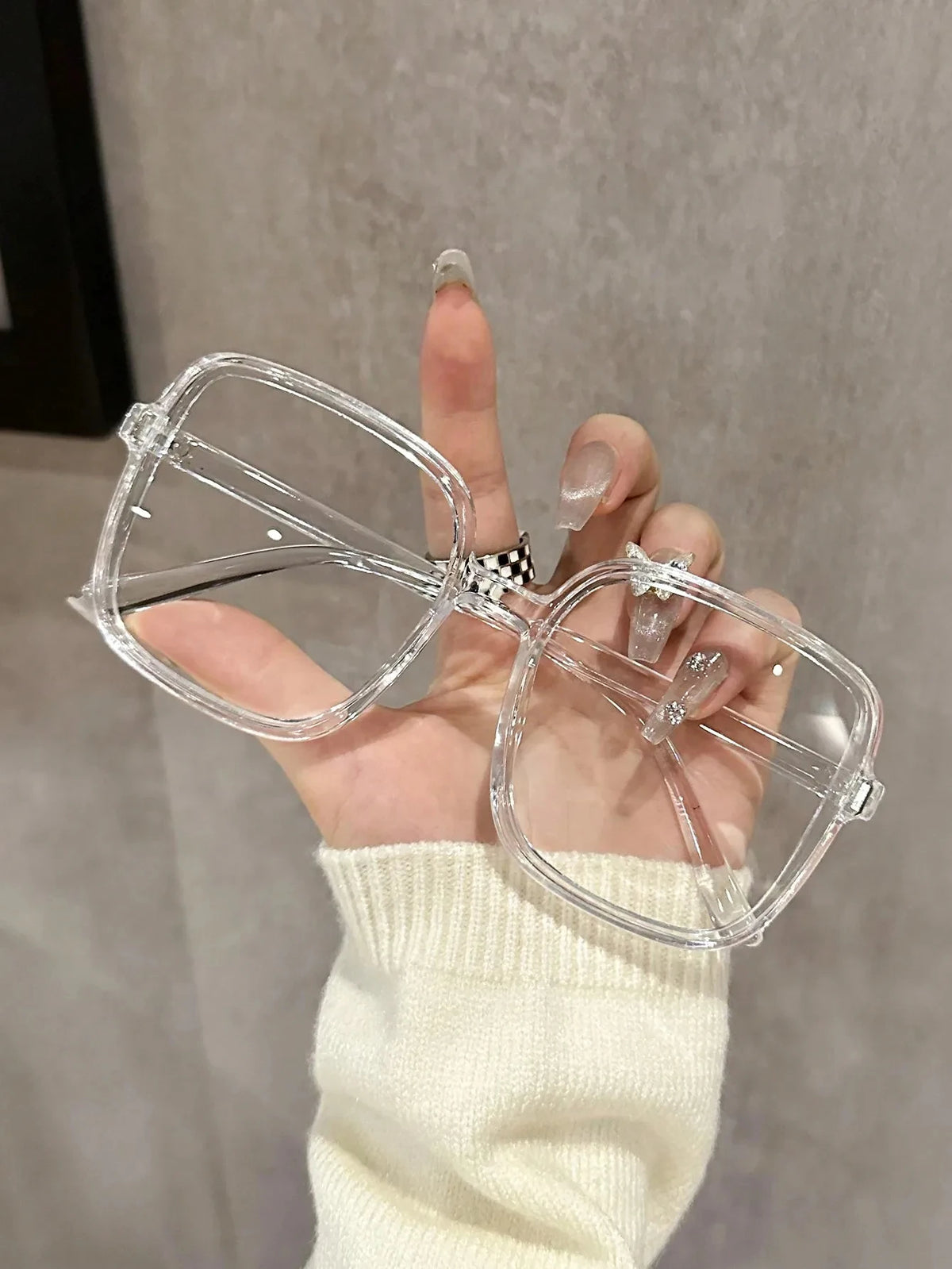 Lunettes Carrées Oversize
