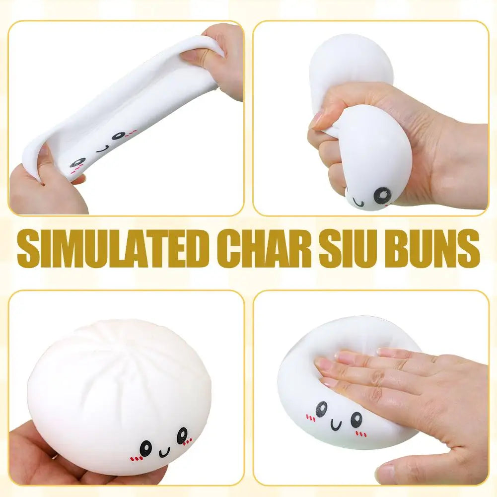 Jouet anti-stress Char Siu Bao réaliste