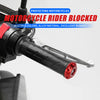 CNC Aluminum Motorcycle Handlebar End Plugs with Rubber Grip